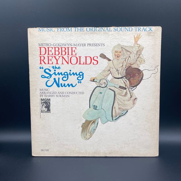 Debbie Reynolds The Signing Nun Soundtrack Vinyl Record 1966 - Picture 1 of 5